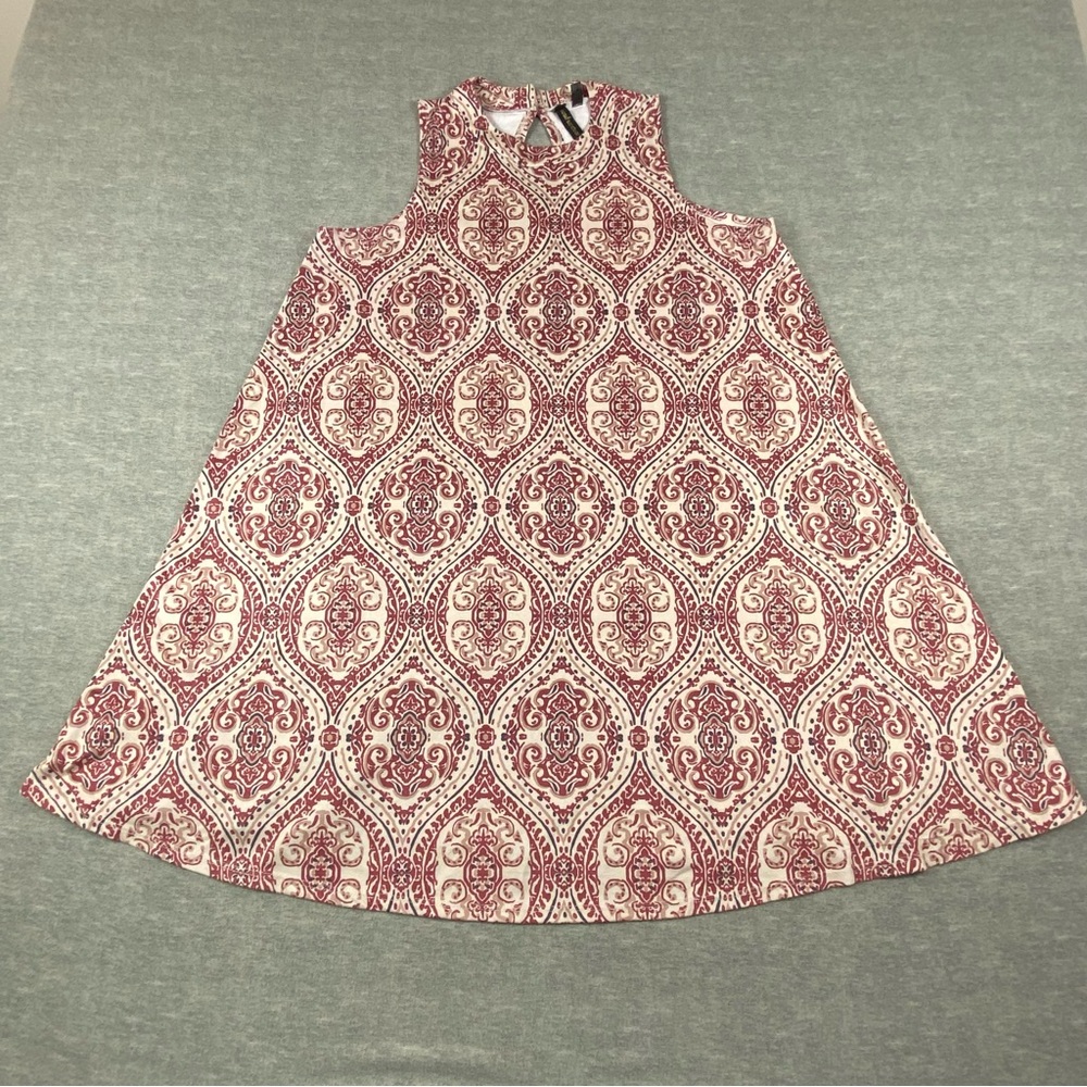 Soul Sanctuary Womens Geometric Designed Sleeveless Blouse Size M‎